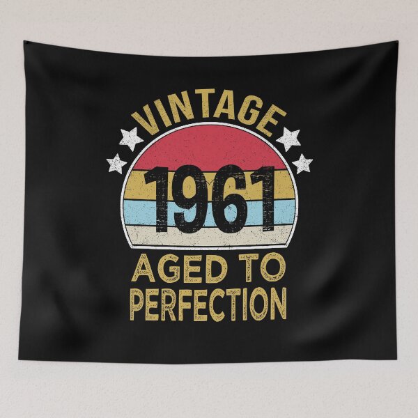 Item preview,  Born 1961 Birthday Old Gift Vintage 1961 Funny for Birthday designed and sold by nmichom.