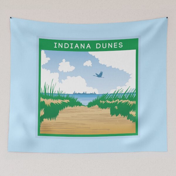 Item preview, Sandhill Crane Indiana Dunes Poster designed and sold by indianadunes.