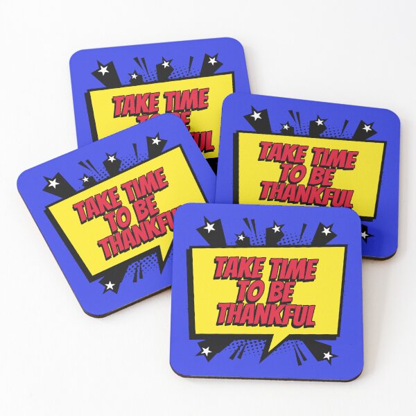 Item preview, Take time to be thankful comic kapow style artwork. designed and sold by CreatedbyJR.