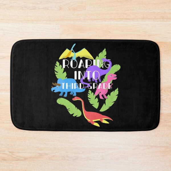 Item preview, Roaring Into 3rd Grade - Third Grader Dinosaur School Tee designed and sold by shoutoutshirtco.