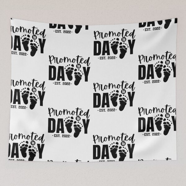 Item preview, Promoted To Daddy Newbie Father First Time Parent designed and sold by GravitiTees.