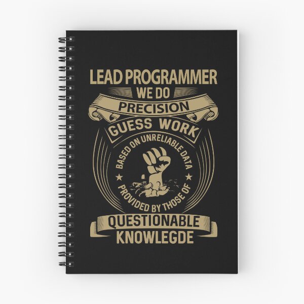 Item preview, Lead Programmer T Shirt - We Do Precision Job Gift Item Tee designed and sold by smueller39.