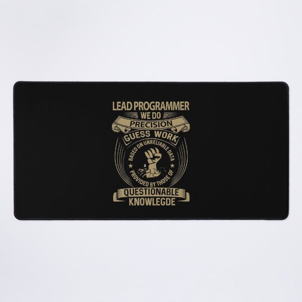 Item preview, Lead Programmer T Shirt - We Do Precision Job Gift Item Tee designed and sold by smueller39.