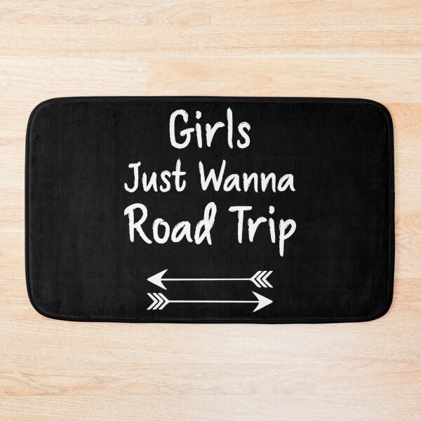 Item preview, Girls Just Wanna Road Trip Road Trip Vacation Camping Tee designed and sold by shoutoutshirtco.