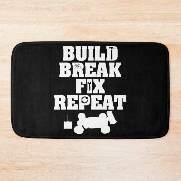 Item preview, Build Break Fix Repeat R C Car Radio Control Racing T Shirt designed and sold by shoutoutshirtco.