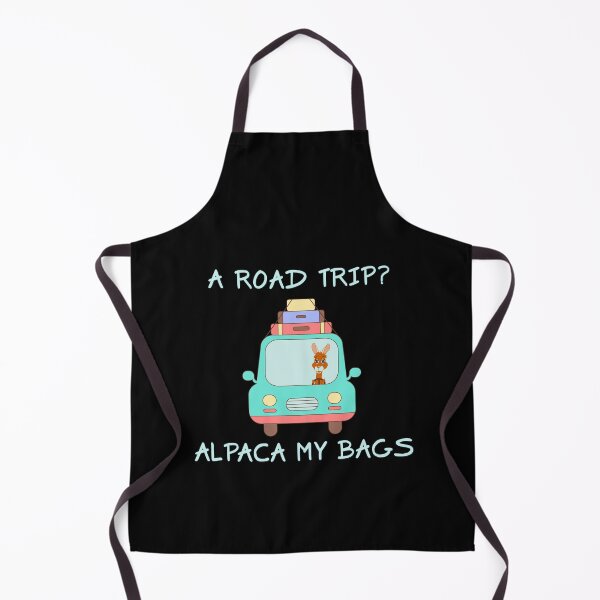 Artikelvorschau, A Road Trip Alpaca I'll Pack My Bags Vakantie Road Trip Tee entworfen und verkauft von shoutoutshirtco.
