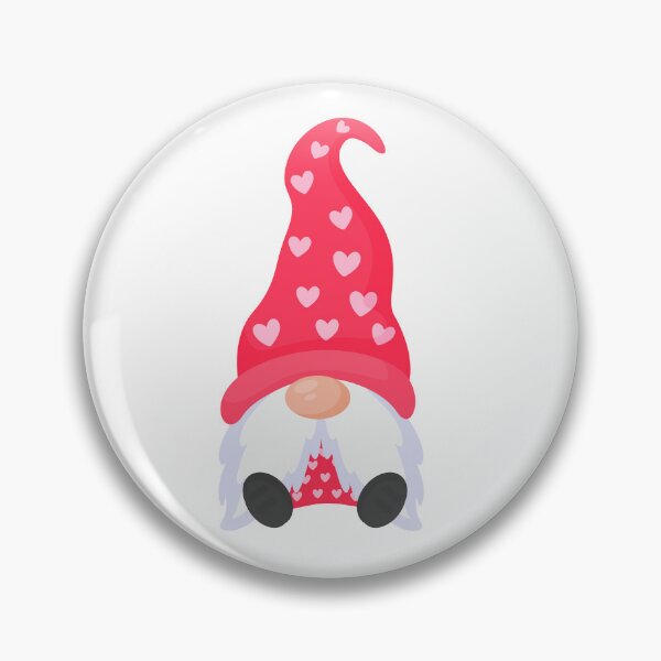 Aperçu de l'œuvre Gnome de la Saint-Valentin rose créée et vendue par Smileycreation.