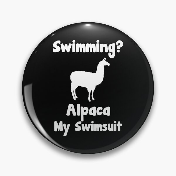 Artikelvorschau, Zwemmen Alpaca My Swimsuit, I'll Pack - Grappig Alpaca-designsproduct entworfen und verkauft von shoutoutshirtco.