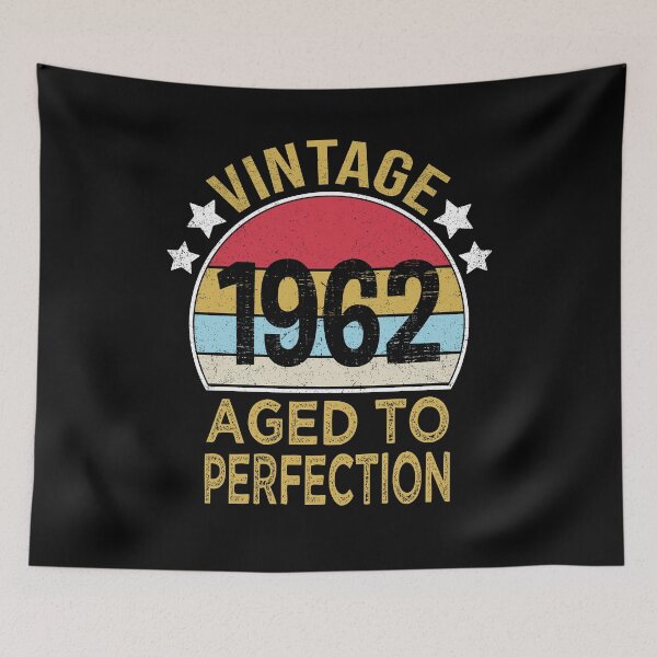 Item preview, Born 1962 Birthday Old Gift Vintage 1962 Funny for Birthday designed and sold by nmichom.