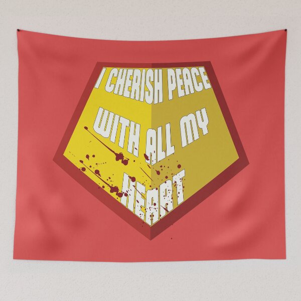 Item preview, peacemaker - i cherish peace - logo designed and sold by nerdy-northern.