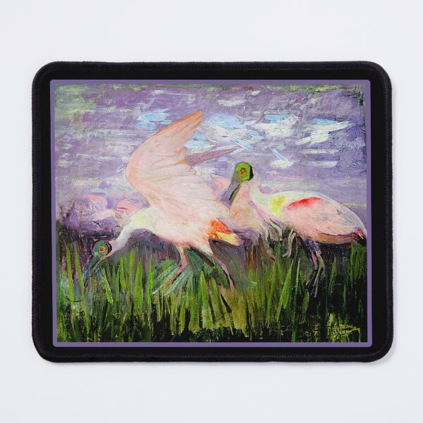 Item preview, Tropical Roseate Spoonbill Bird Study II designed and sold by KathteeDesign.