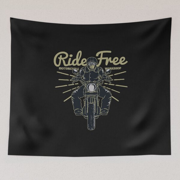 Item preview, Live Free Ride Free Motorcycle designed and sold by BeFaCtO.
