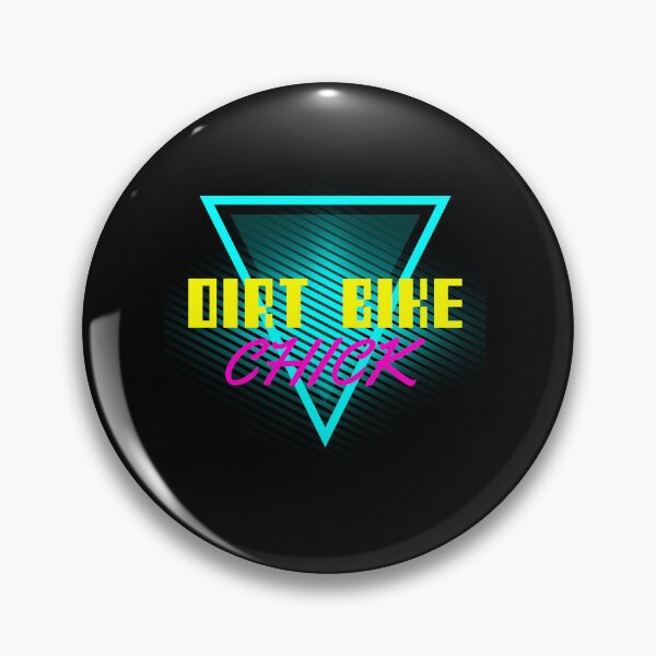 Item preview, Motocross Riding Retro Vintage Dirt Bike Chick Racing Girls designed and sold by shoutoutshirtco.