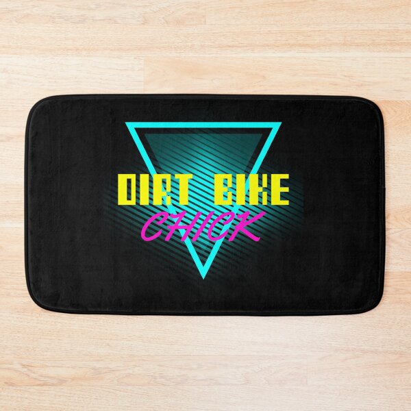 Item preview, Motocross Riding Retro Vintage Dirt Bike Chick Racing Girls designed and sold by shoutoutshirtco.