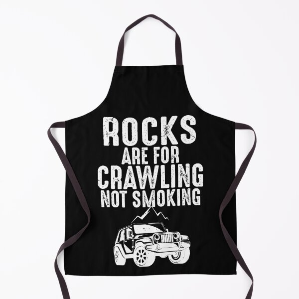 Item preview, Rocks are for Crawling Not Smoking Crawling Offroading ATV designed and sold by shoutoutshirtco.