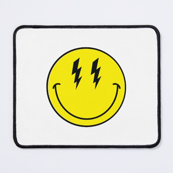 Item preview, LIGHTNING SMILEY FACE designed and sold by Character Assassination.