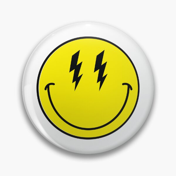 Artikelvorschau, BLITZ-SMILEY-GESICHT entworfen und verkauft von Character Assassination.