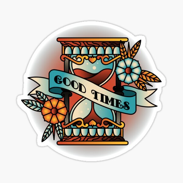 Item preview, Good Times Hourglass designed and sold by Grateful-Fool.
