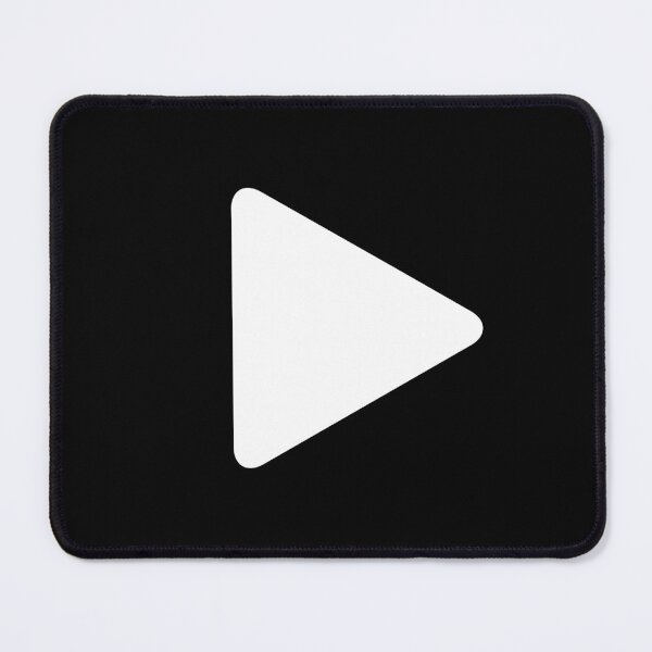 Item preview, Play Button 005 - White fill designed and sold by Rupert Russell.