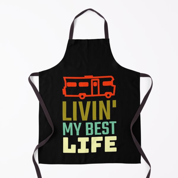 Item preview, Livin My Best Life Love Living The Best Life RV Camping Campers designed and sold by shoutoutshirtco.