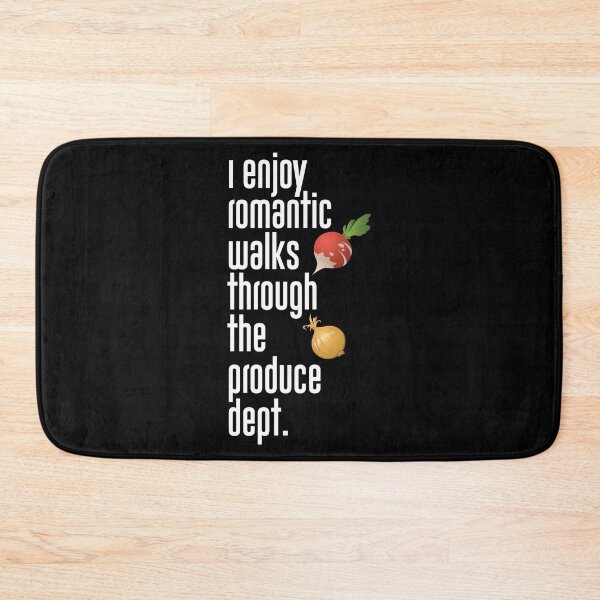 Item preview, I Enjoy Romantic Walks Through the Product Department Tee designed and sold by shoutoutshirtco.