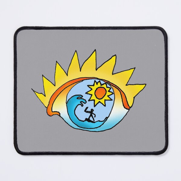 Item preview, Eye, surf good wave sun positive, art by Miguel Matos Official designed and sold by MiguelMatosArt.