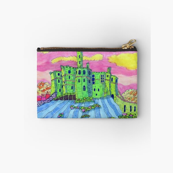 Item preview, 612 - WARKWORTH CASTLE (STYLISED) - DAVE EDWARDS - COLOURED PENCILS - 2022 designed and sold by BLYTHART.