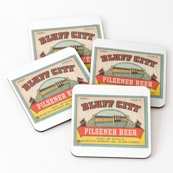 Item preview, Bluff City Pilsner Beer designed and sold by uniquenostalgia.