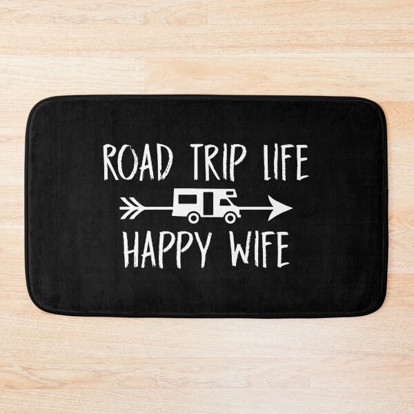 Item preview, Road Trip Roadtrip Life Happy Wife Traveling Vacation Tee designed and sold by shoutoutshirtco.