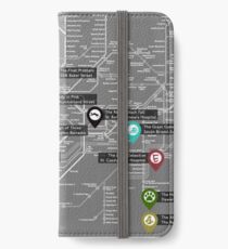 Sherlock Tube Map (Dark) iPhone Wallet/Case/Skin