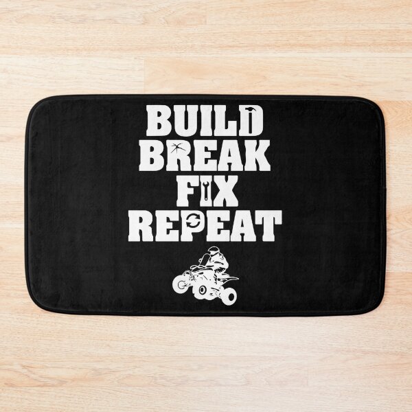 Item preview, Build Break Fix Repeat ATV Shirts Off Roading Apparel Quads designed and sold by shoutoutshirtco.