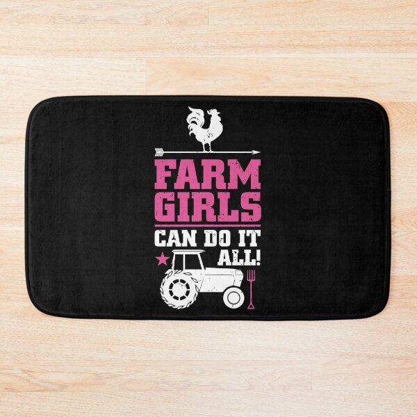 Item preview, Farm Girls Can Do It All Everything Are Hard Workers T Shirt designed and sold by shoutoutshirtco.