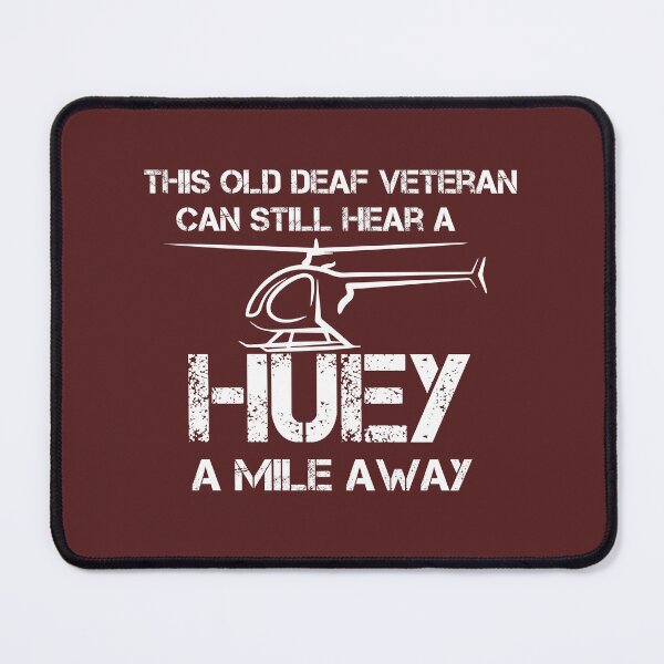 Item preview, Hear a Huey a Mile Away Funny Veteran Helicopter Gift designed and sold by Mer Yem.