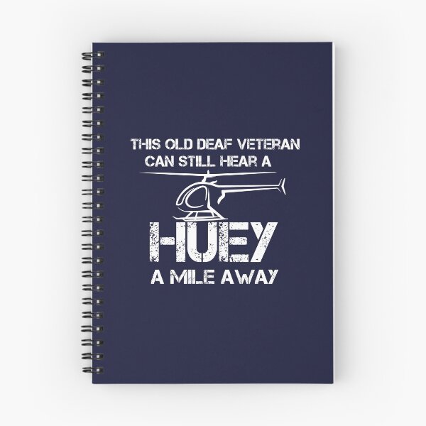 Item preview, Hear a Huey a Mile Away Funny Veteran Helicopter Gift  designed and sold by Mer Yem.