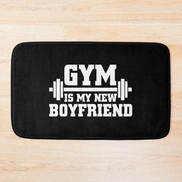 Item preview, Gym is My New Boyfriend Weightlifting Gym Lifting T Shirt designed and sold by shoutoutshirtco.