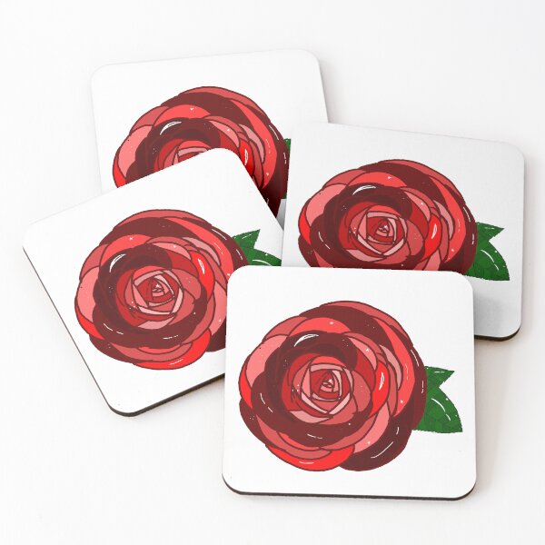 Artikelvorschau, Rote Rose Weiß (Merch) entworfen und verkauft von Whitetiger5690.