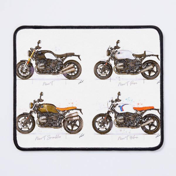 Item preview, Watercolor classic boxer motorcycle models, awesome gift for a motorcyclist - oryginal artwork by Vart. designed and sold by vartstudio.