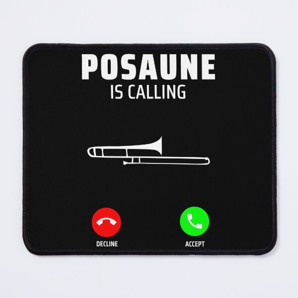 Item preview, lustige posaune zitieren - posaune calling designed and sold by WangsArt.