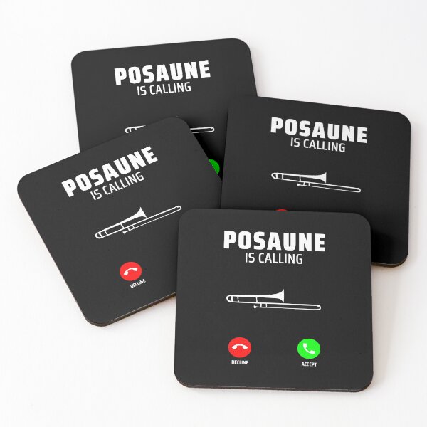 Item preview, lustige posaune zitieren - posaune calling designed and sold by WangsArt.