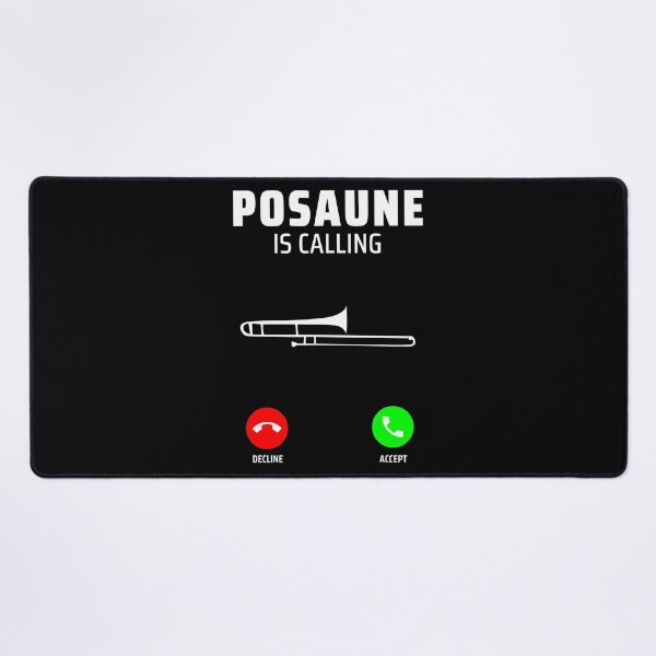 Artikelvorschau, lustige Posaune zitieren - Posaune Calling entworfen und verkauft von WangsArt.
