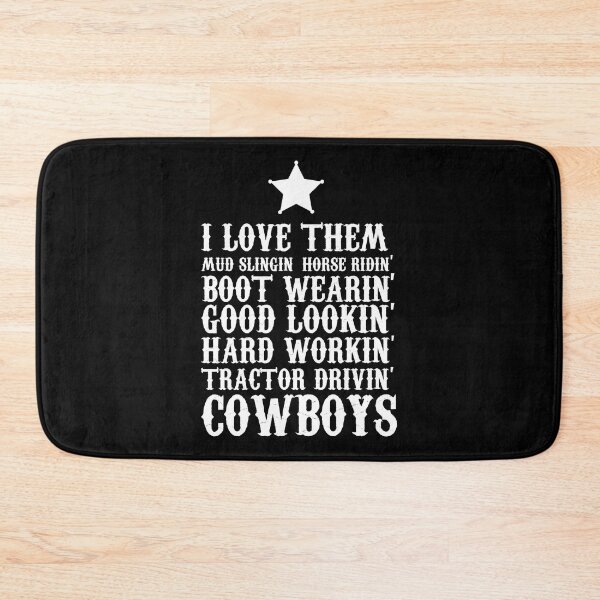 Item preview, I Love Them Cowboys Country Boys Hicks Rednecks T Shirt designed and sold by shoutoutshirtco.