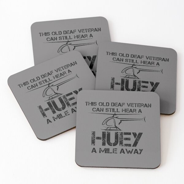 Item preview,  Hear a Huey a Mile Away Funny Veteran Helicopter Gift  designed and sold by Mer Yem.