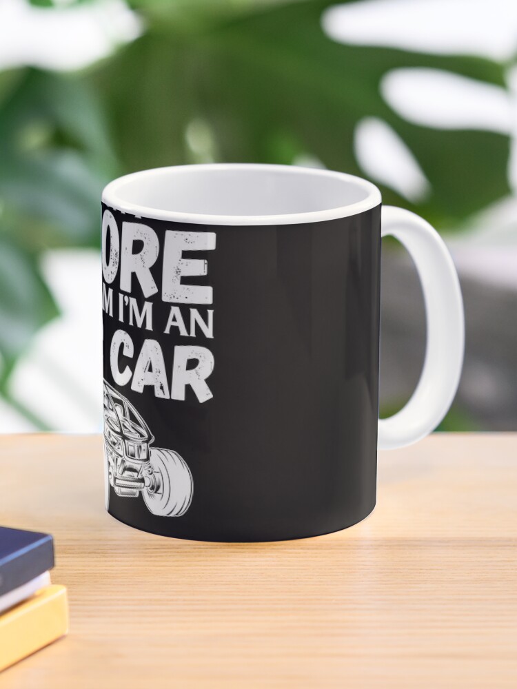 Race Car Mug I Don't Snore I Dream I'm A Race Car Cup Funny Ceramic Coffee  Mug