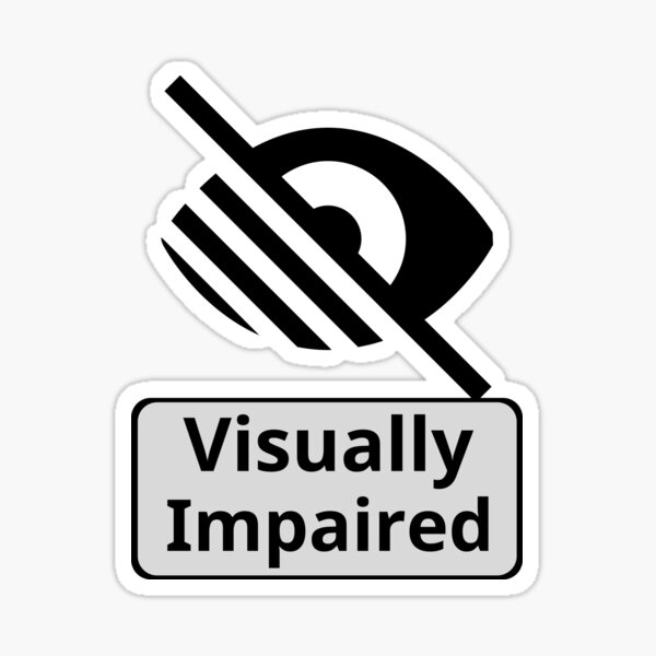 Visually Impaired Symbol