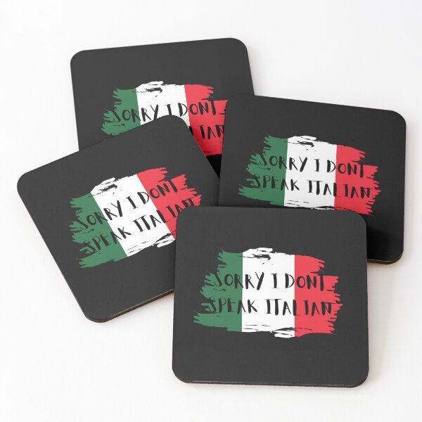 Item preview, Sorry i don't speak Italian - Italian flag designed and sold by dzairshirts.