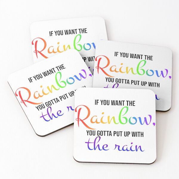 Item preview, Rainbow rain designed and sold by MattForbesDev.