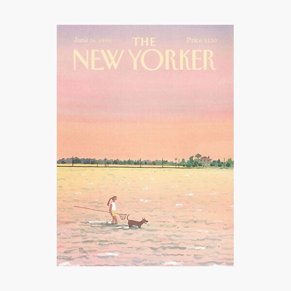The New Yorker- June 16 1986 Photographic Print