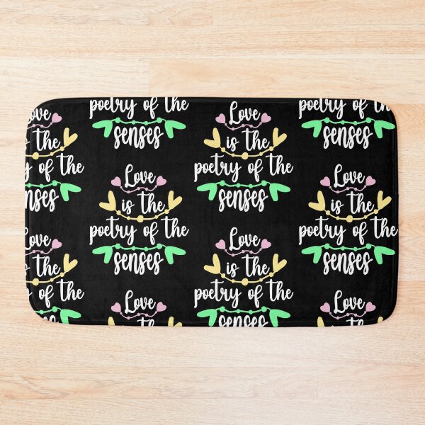 Item preview, Love is the poetry of the senses designed and sold by fricostyle.