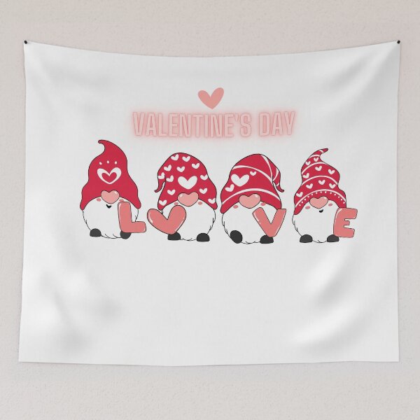 Item preview, Pink Valentine Gnome With Hearts Clipartgnome with hearts-valentine day gnome- leopard gnome-Gnome with heart designed and sold by Alexa5454.
