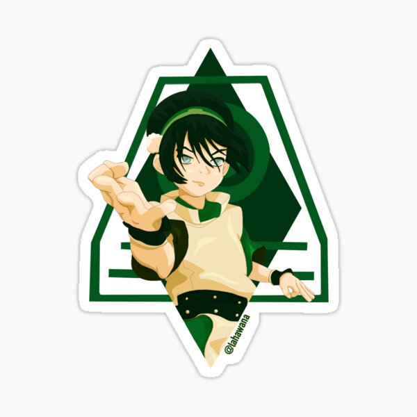 Item preview, Toph Beifong | ATLA | Minimal, Fan art, Earthbender, Blind Bandit designed and sold by Lahawana.